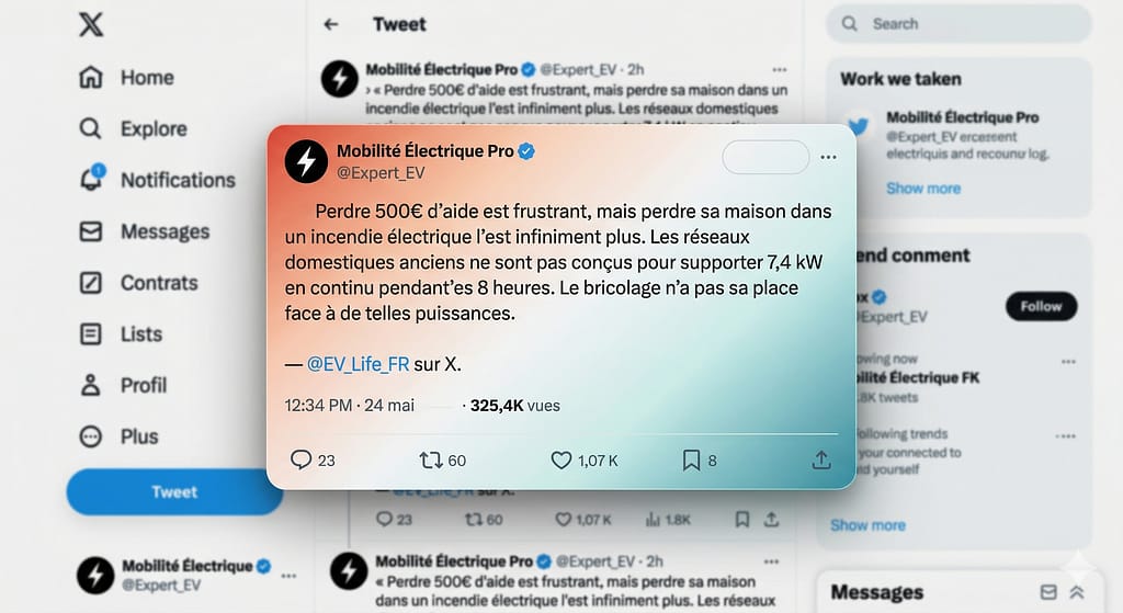 Les réactions enflammées sur X (Twitter) et l'avertissement des experts