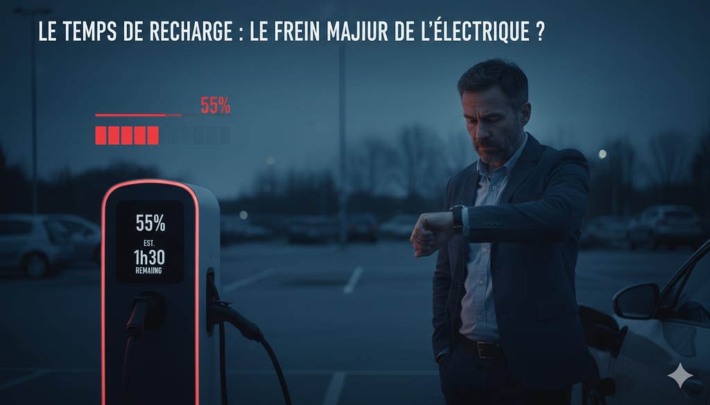 Le frein n°1 Le temps de recharge VE et la promesse des 5 minutes