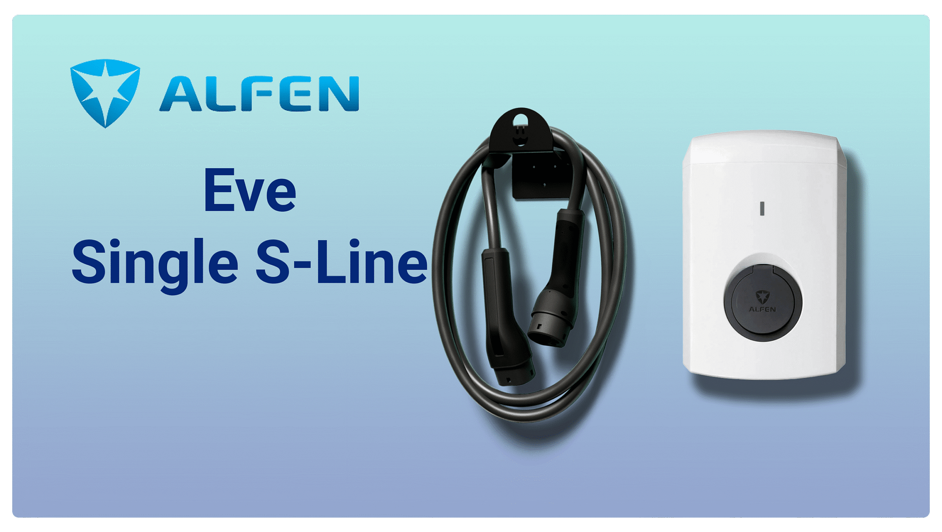 Borne de Recharge Alfen Eve Single S-Line : Performance et Fiabilité pour Votre Véhicule Électrique